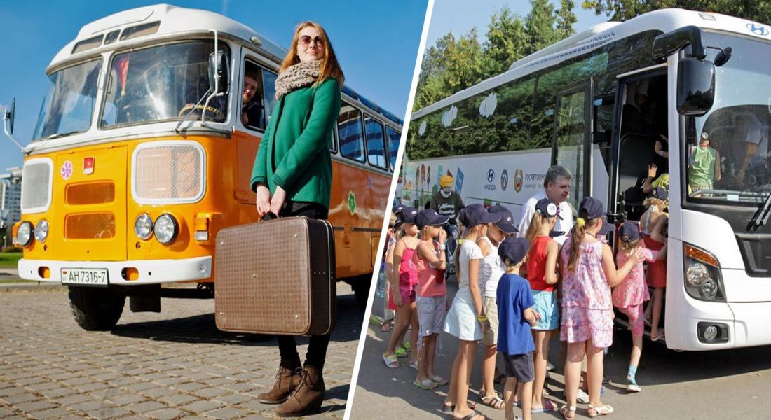 Детские группы официально разрешили возить на старых автобусах